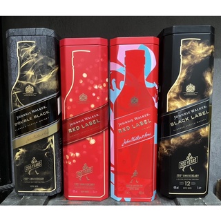 กล่องเหล็ก กล่องสะสม กล่องใส่เหล้า JOHNNIE WALKER