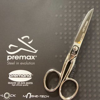 Premax กรรไกรมือซ้าย ขนาด 5 นิ้ว อิตาลีแท้