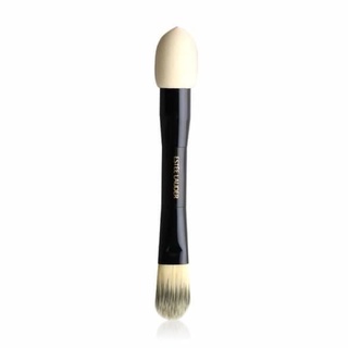 Beauty-Siam แท้ทั้งร้าน !! แปรงแต่งหน้า 2 หัว  ESTEE LAUDER FOUNDATION PERFECTING BRUSH ขนาด 14 CM. มูลค่า 1500 บาท