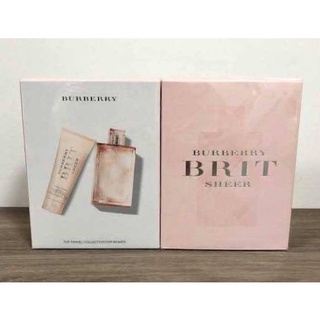 รวมเซ็ตสุดคุ้ม แถมฟรี! ครีมน้ำหอมในเซ็ต  เซ็ต Burberry Brit Sheer 2ชิ้น 1,999฿ ค่าส่ง 75฿ -รวมเซ็ตสุดคุ้ม แถมฟรี! ครีมน้