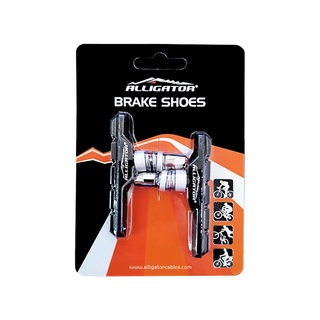 ผ้าเบรคจักรยาน V-Brake MTB ALLIGATOR สำหรับจักรยานเสือภูเขา 72mm. (VB-610-DIY)