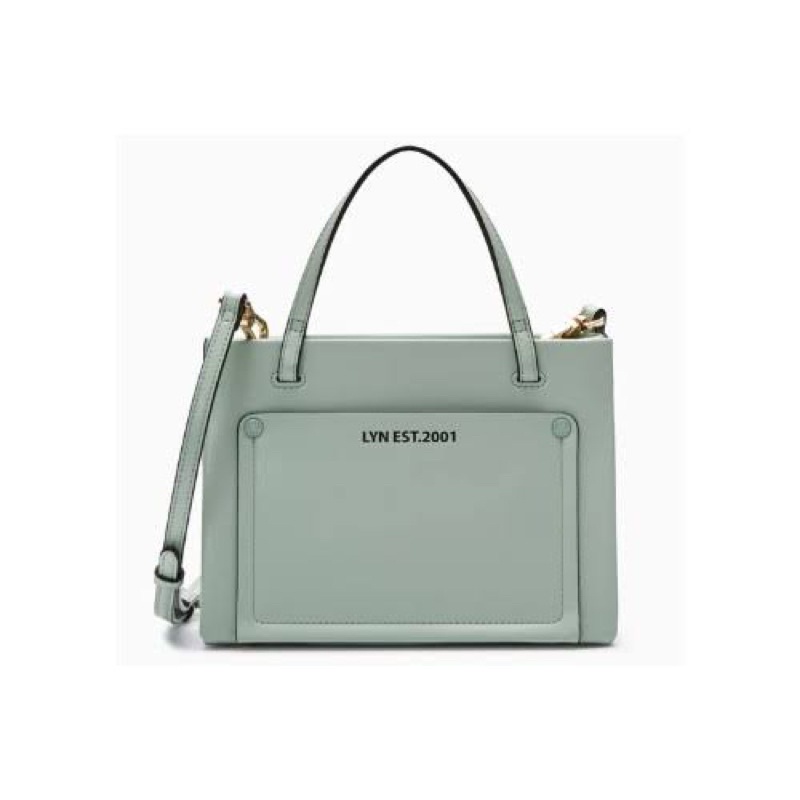 กระเป๋า LYN Mabel Handbag Green ชอปปิ้ง