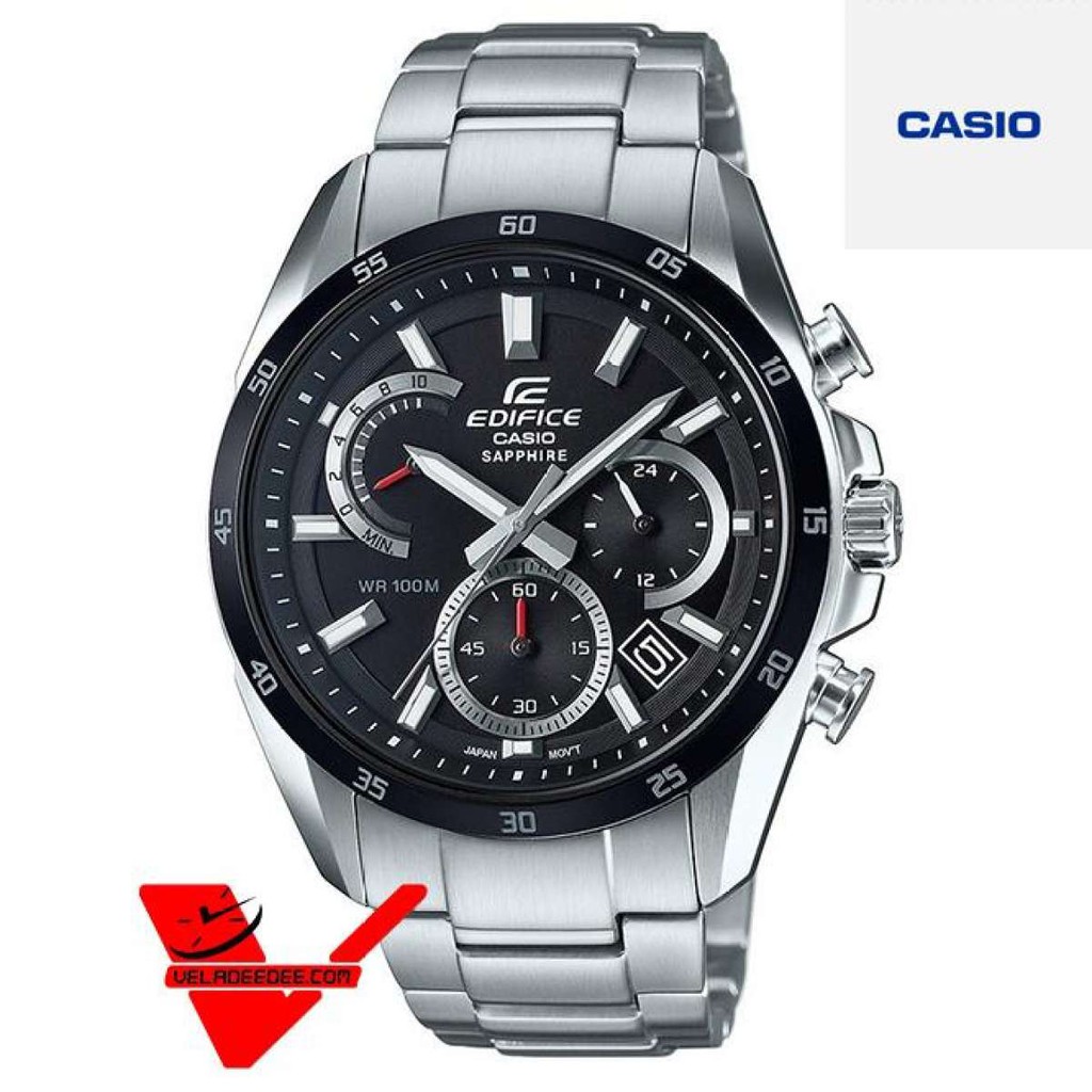 นาฬิกา Casio Edifice นาฬิกาข้อมือ รุ่น EFB-510DB-1AVUPR , EFB-510DB-1A (ประกัน CMG ศูนย์เซ็นทรัล) กระจก Sapphire