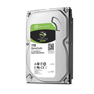 สุดคุ้ม!สินค้าใหม่1 TB HDD SEAGATE BARRACUDA (7200RPM, 64MB, SATA-3ประกัน SYNNEX 3 Years(ประกันหมด08/March/2024)