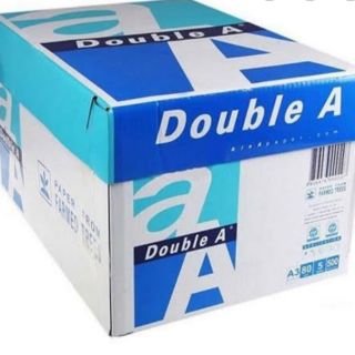 กระดาษถ่ายเอกสาร Double a Brand A3 80gsm.