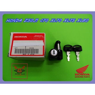 HONDA Z50J1 C70 XL70 XL75 XL80 SIDE COVER KEY SET MADE in JAPAN "GENUINE PARTS" // กุญแจล็อคฝากระเป๋าข้าง ของแท้ ญี่ปุุน