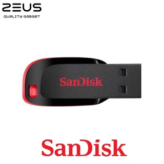 SanDisk CRUZER BLADE 16GB BLACK USB 2.0 แฟลชไดรฟ์