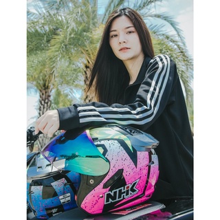 NHK HELMETS - SAMURAI 2020 รุ่น - R1 Open Face �5# kaewl winter LIMITED PINK