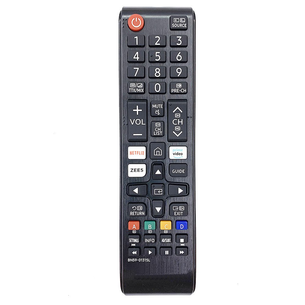 BN59-01315L ใหม่รีโมทคอนโทรลสําหรับ Samsung สมาร์ททีวี Netflix ZEE5 Prime Video Apps BN59-01315A 315