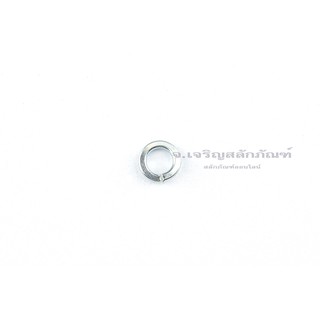 แหวนสปริง M3 M4 M5 (แพ็คละ 20 ตัว) แหวนกันคลาย แหวนชุบ Spring Washer Grade ชุบขาว