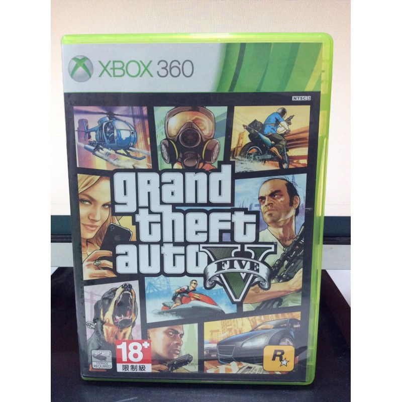 แผ่นแท้ [Xbox 360] [English] Grand Theft Auto V (Zone 3 Asia/NTSC-J) GTA 5
