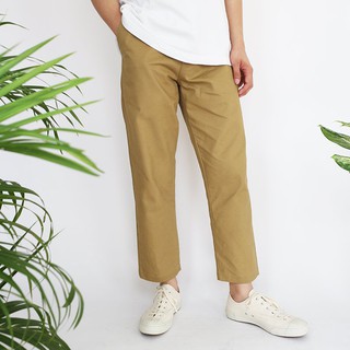 Lp.021 กางเกงขายาวผู้ชาย Uncle Pants สี Honey Brown