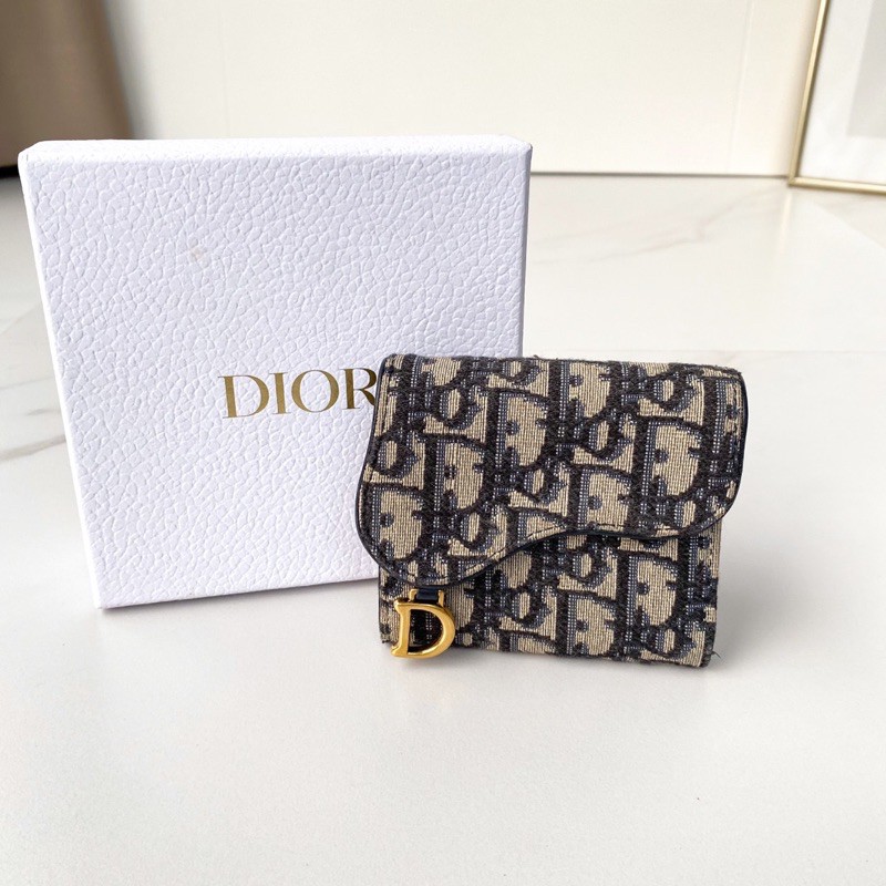 Used Dior wallet trifold สภาพดี