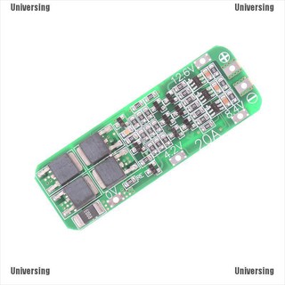 บอร์ดป้องกันแบตเตอรี่ลิเธียม 3s 20 a 18650 li-ion bms