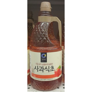 Apple Cider Vinegar น้ำส้มสายชูหมักจากแอปเปิ้ล ตรา ชองจองวอน 1.8 ลิตร