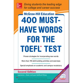 [TOEFL BOOK]🎗🎗400 Must-Have Words for the TOEFL