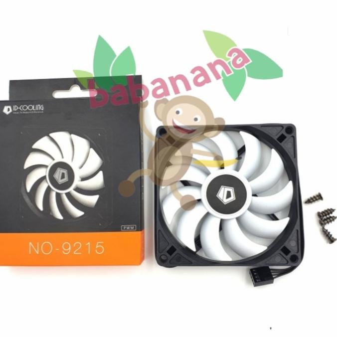 พัดลม ID cooling 90mm NO 9215 pwm 4 pin 9cm การทําเหมืองแร่พัดลม pc ปลอก