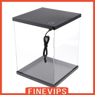 [finevips] กล่องอะคริลิคใส กันฝุ่น สําหรับโชว์โมเดล Perspex