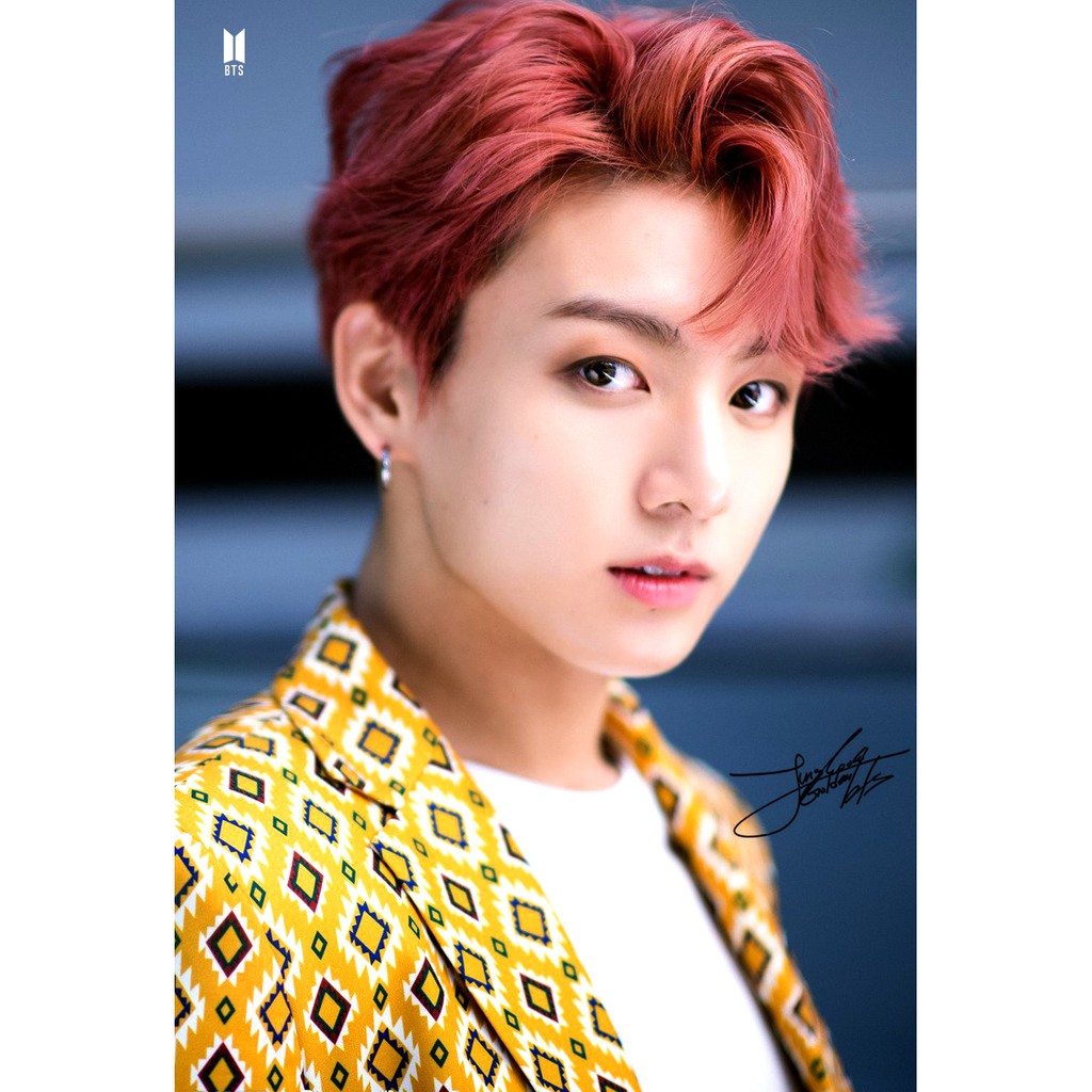 โปสเตอร์ รูปถ่าย บอยแบนด์ เกาหลี BTS 방탄소년단 Jungkook 전정국 POSTER 24"x35" Inch Korea Boy Band K-pop Hip