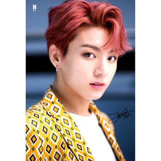 โปสเตอร์ รูปถ่าย บอยแบนด์ เกาหลี BTS 방탄소년단 Jungkook 전정국 POSTER 24"x35" Inch Korea Boy Band K-pop Hip Hop R&amp;B V4