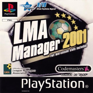 LMA MANAGER 2001 [PS1 EU : 1 Disc]