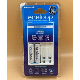 ชุดชาร์จ Panasonic Eneloop +ถ่านชาร์จ Eneloop AA2ก้อน