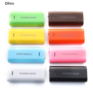 [Dhin] เคสพาวเวอร์แบงก์ 5V 5600mAh 18650 USB สําหรับชาร์จ DIY 2 ชิ้น