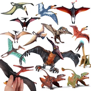 โมเดลฟิกเกอร์ PVC รูปไดโนเสาร์ Pterodactyl Predator Quetzalcoatlus ของเล่นสําหรับเด็ก จํานวน 1 ชิ้น