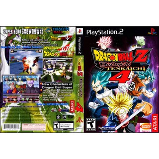 แผ่น PS2 Dragonball Z Budokai Tenkaichi 4