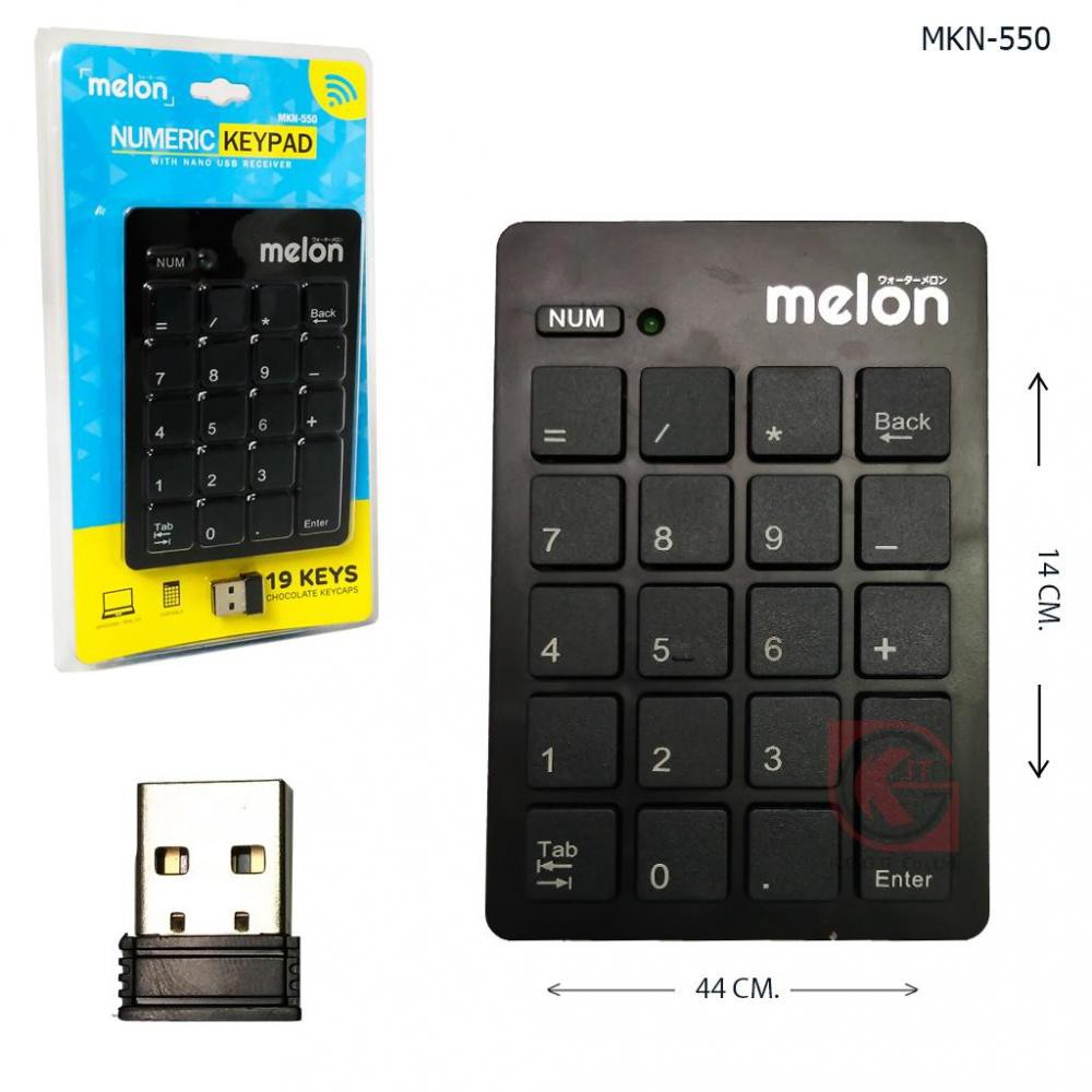 melon Keyboard(ไร้สาย)melon mkn550