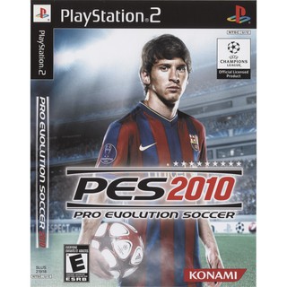 แผ่นเกมส์ PES 2010  PS2 Playstation2 คุณภาพสูง ราคาถูก