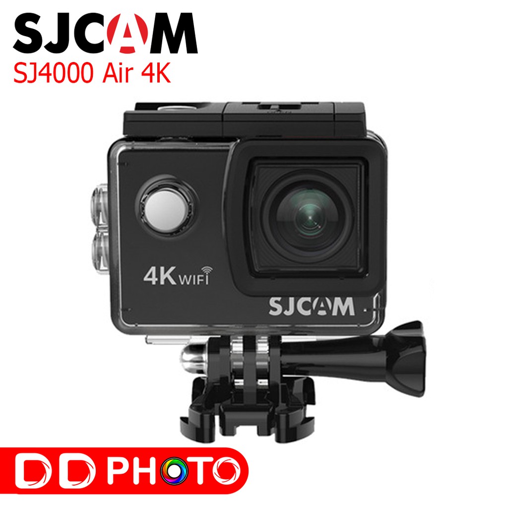 SJCAM Camera SJ4000 Air 4K Wifi เมนูไทย จอ 2 นิ้ว ของแท้ สีดำ Black รับ ...