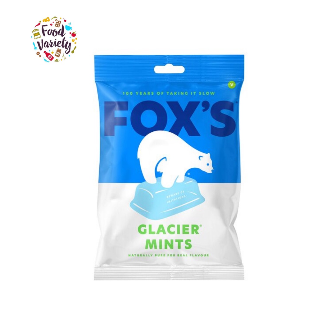 Fox's Glacier Mints 200g ฟ็อกส์ ลูกอมกลาเซียร์ รสมิ้นต์ 200กรัม