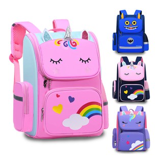 กระเป๋านักเรียนน่ารักๆ School Bags ขนาดใบใหญ่ 41x27x14 ซม. ขนาดใบเล็ก 37x24x12 ซม.