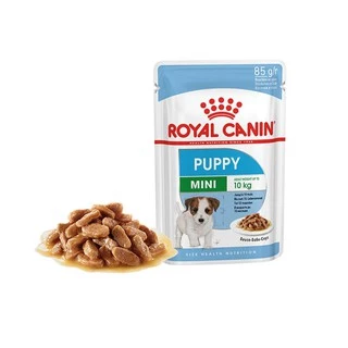 Royal canin pouch mini เพาซ์ซอง 85g. สุนัขพันธุ์เล็ก 1กล่อง (12ซอง )