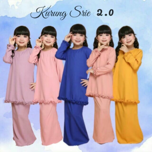 Baju Kurung Kids Kurung Srie 2.0 By Najwa Hana