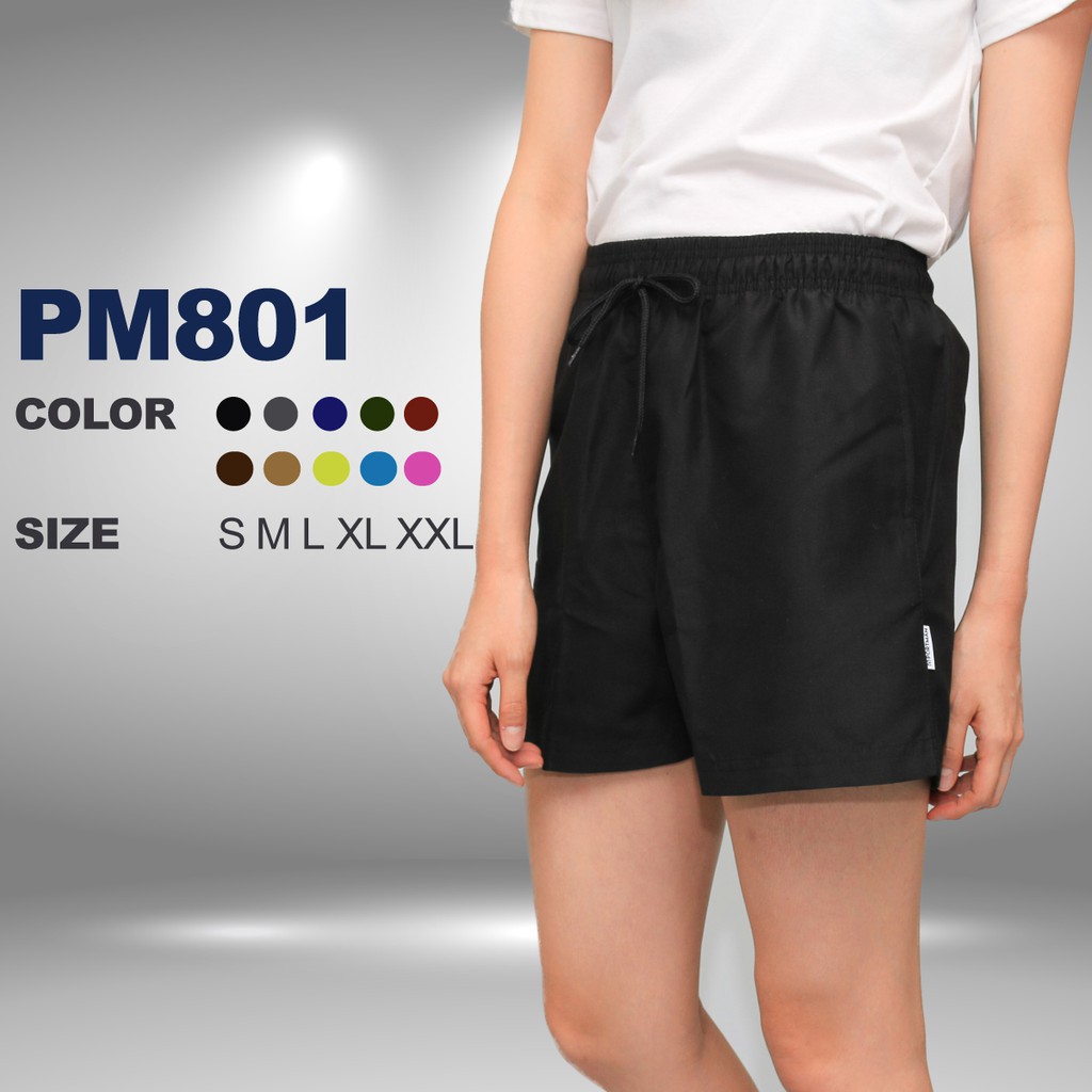 กางเกงกีฬาขาสั้น ชาย/หญิง PORTMAN รุ่น PM801