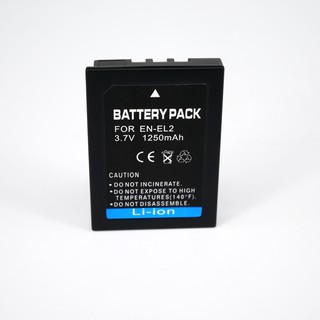 แบตเตอร์รีกล้อง Nikon รุ่น EN-EL2 BATTERY FOR NIKON COOLPIX 3500 2500 NIKON COOLPIX SQ (0088)