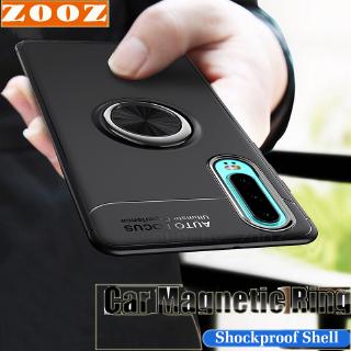 Huawei P30 Pro P20 P10 P9 Plus P8 Lite Soft Case Armor Magnetic Ring Cover HuaweiP30 HuaweiP20 P10