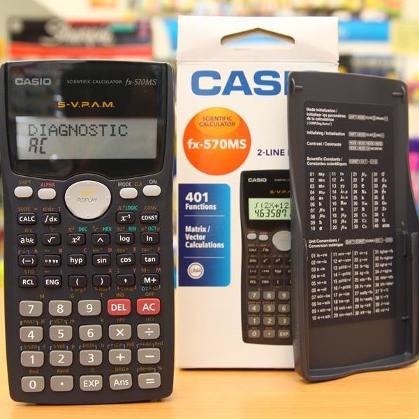 Casio Fx-570ms เครื่องคิดเลขวิทยาศาสตร์ ของแท้