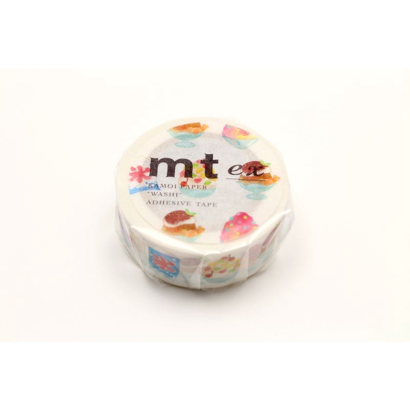 mt masking tape shaved ice (MTEX1P151R) / เทปตกแต่งวาชิ ลาย shaved ice แบรนด์ mt masking tape ประเทศญี่ปุ่น