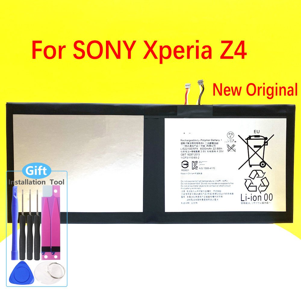 New Original LIS2210ERPX Battery For SONY Xperia Z4 Tablet Ultra SGP712 SGP771 RKZS
