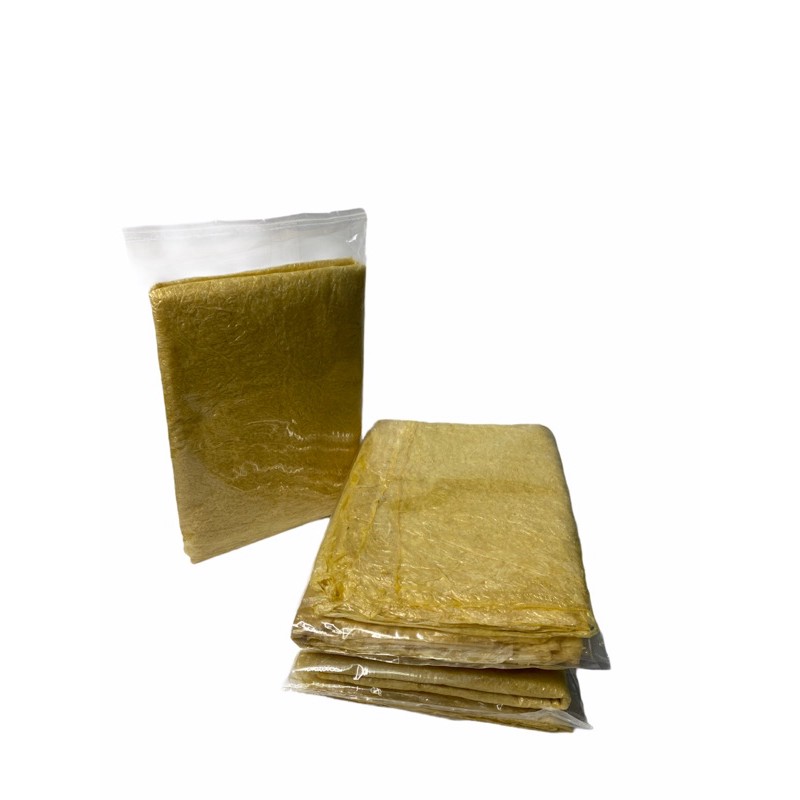 ฟองเต้าหู้แผ่น Tofu Skins 1ลัง/บรรจุ 6 แพคใหญ่ /จำนวน 60 แผ่น ราคาส่ง ยกลัง สินค้าพร้อมส่ง!!