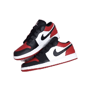 (พร้อมส่ง ของแท้100%) AIR JORDAN 1 LOW BRED TOE