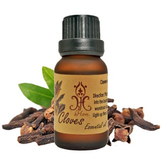 Essential Oil  น้ำมันหอมระเหย กลิ่น กานพลู  ( Cloves ) 15ml.