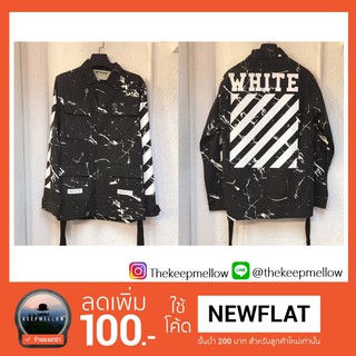 เสื้อแจ็คเก็ตOffWhite สินค้านำเข้า by KeepMellow