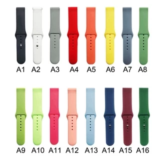 🇹🇭พร้อมส่ง สาย smart watch 20mm 22mm สายซิลิโคนสำหรับ smart watch 20mm 22 mm Amazfit Huawei Samsung