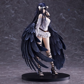 Shenyoushop โมเดลฟิกเกอร์ Anime Overlord-Albedo Pvc ขนาดเล็กของสะสมสําหรับสะสม