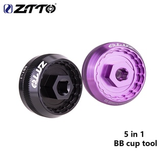 Ztto 5 in 1 อุปกรณ์ถ้วยถอด ติดตั้ง ถอด ถอด ถ้วยกุญแจ สําหรับ TL fc24 fc25 DUB BBR60 BB93 Mega evo BB52 BSA30 BB386