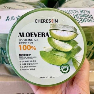 Chereskin Aloe Vera 100%  Soothing Gel 300ml.